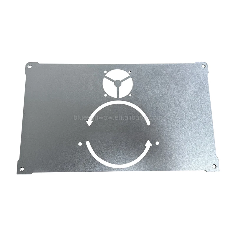 Custom Speaker Box Fittings Speaker Cabinet Backing Plate Junction Box Board Laser Cutting Parts Stamping Service Sheet Metal