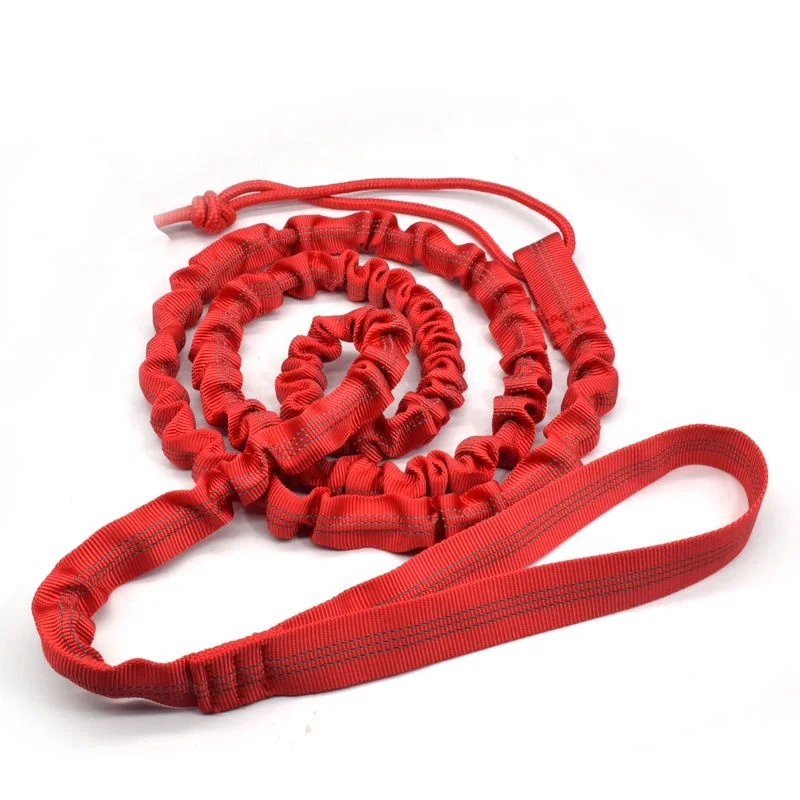 Cait MTB Bike Traction Rope Bicycle Tow Rope 1.7 M/5.5ft Rope Nylon Outdoor Portable for Family Riding Adventurous activities