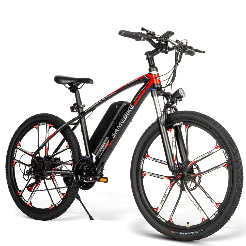 Оригинальный SAMEBIKE MY-SM26 складного электрического велосипеда 26 дюймов Жира Шины для бездорожья внешний аккумулятор горный велосипед 350 Вт