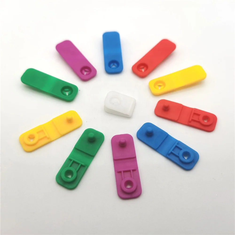 Single use plastic snap lock for mother and baby wristbands