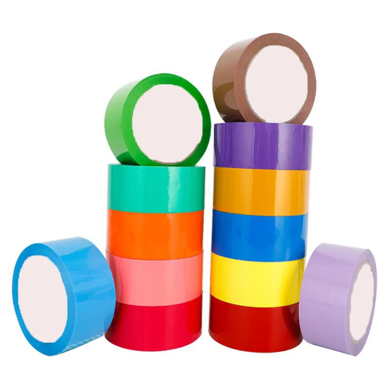 High quality Wrapping Roll Adhesive Tape  Waterproof Duct Cloth Tape Box Sealing Packaging  Colored Strong Tape