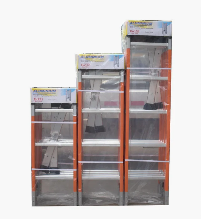 High quality competitive price FRP stairs step ladder fiberglass straight ladder