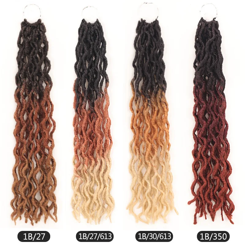 Wholesale Cheap hot solid 24-inch 18 Stand Braids Dirty Braids Curly Fashion Crochet Wig