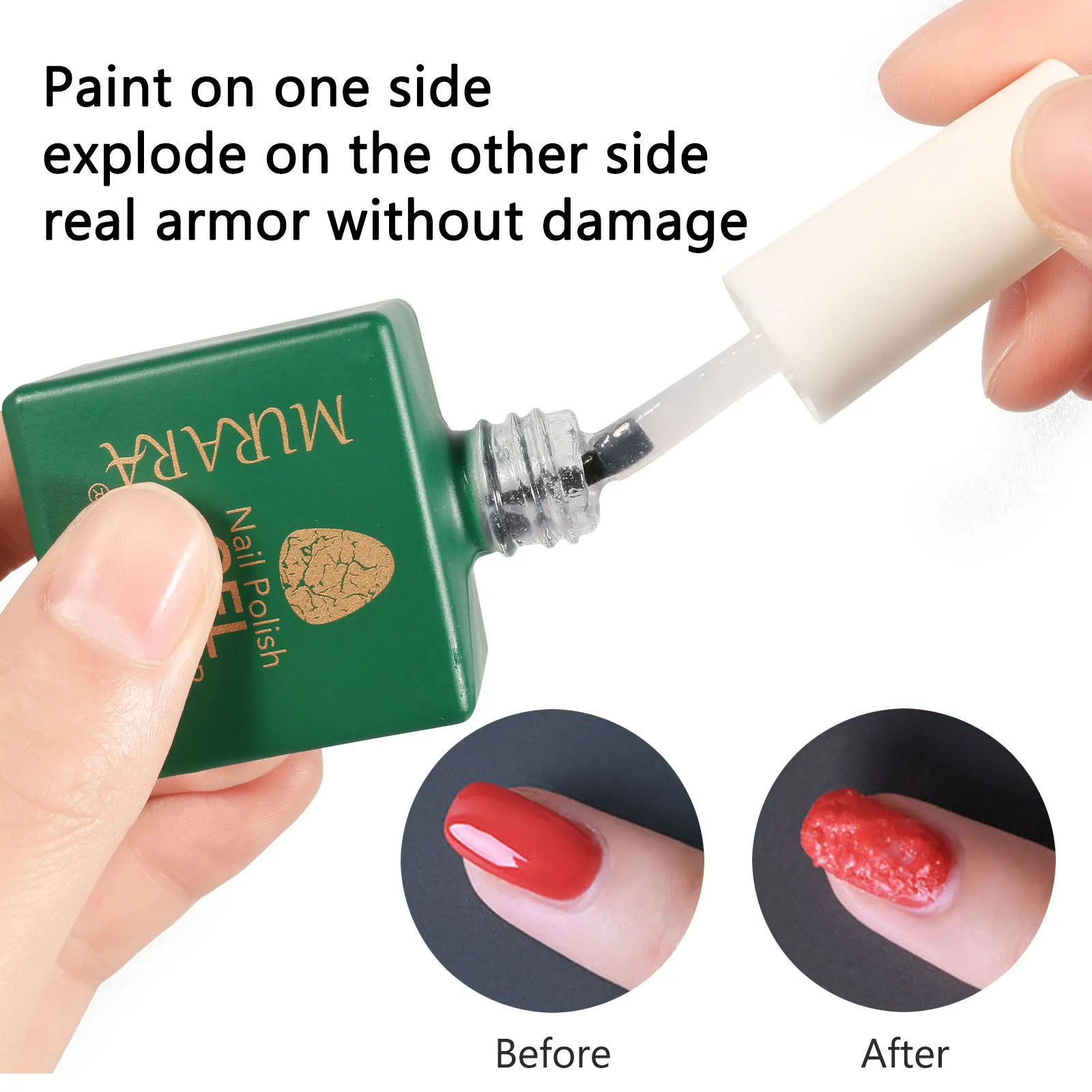 Nail polish gel remover no harmful nail care crack nail gel