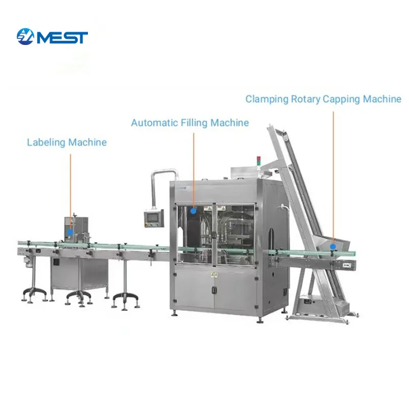 Automatic Mustard Oil Bottled Rose Essential Oil Filling Machine, Perfume Filler/linear Jar Liquid Filler PET Plastic Bottle