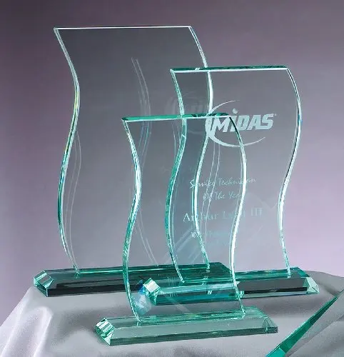 Wholesale high quality Glass Trophy Crystal Trophy