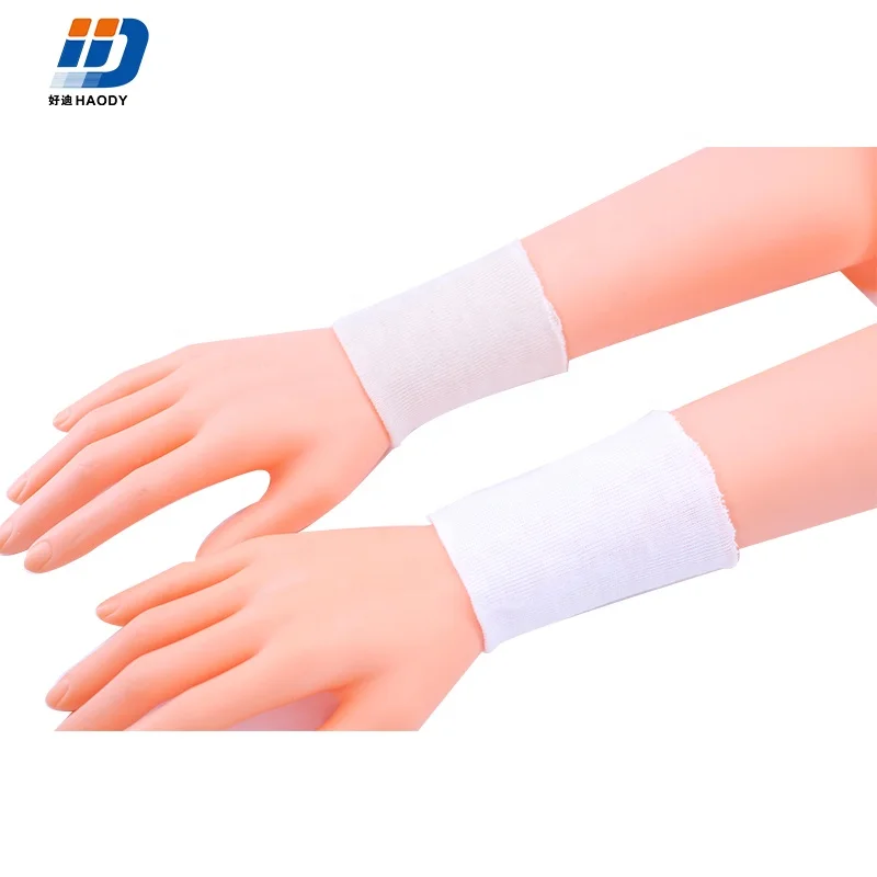 Fabric Polyester Rib Knit Cuff for Disposable Non woven Gown Polyester or Cotton Knitting Rib cuff