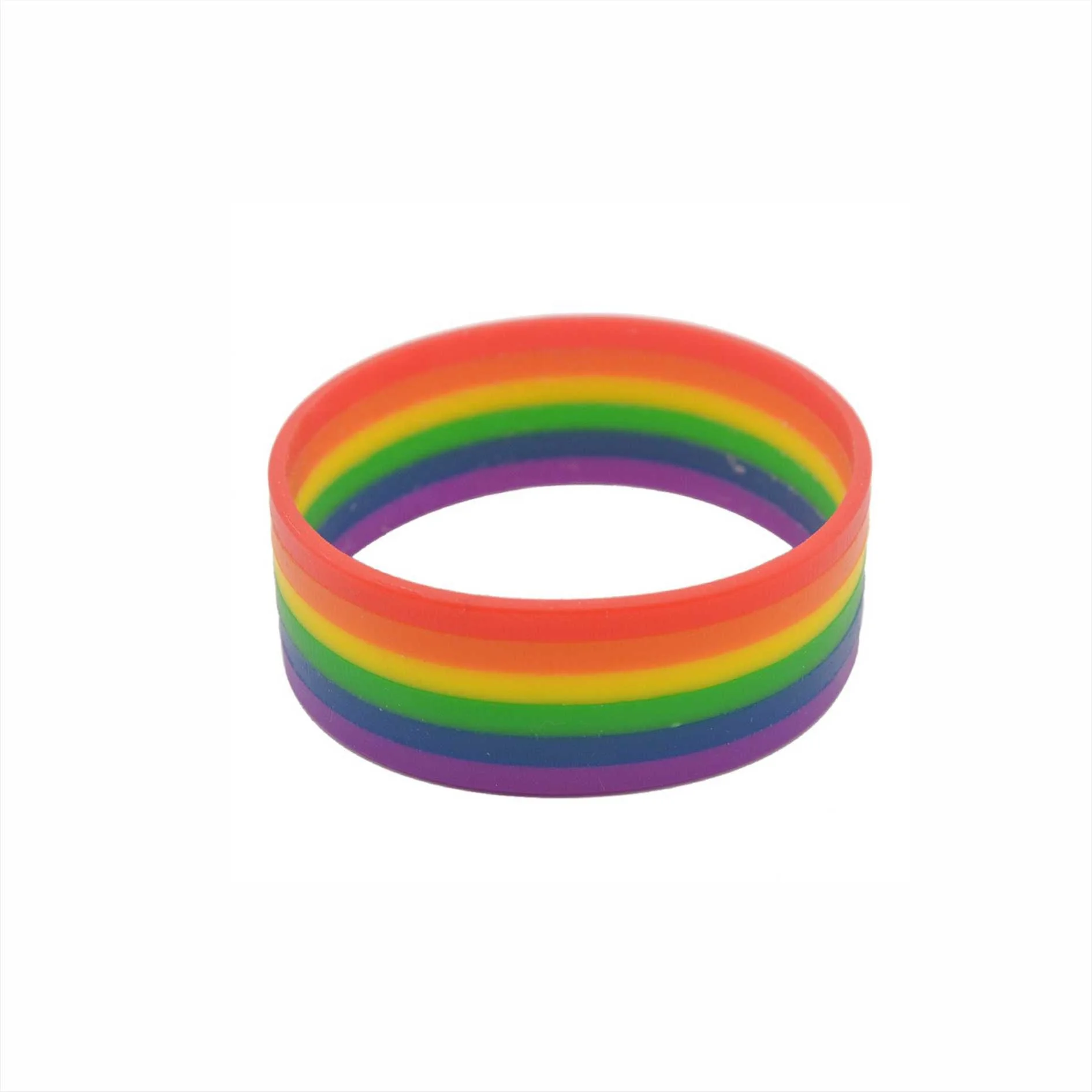 Promotional Customized Logo Soft PVC Plastic Silicone Bracelet