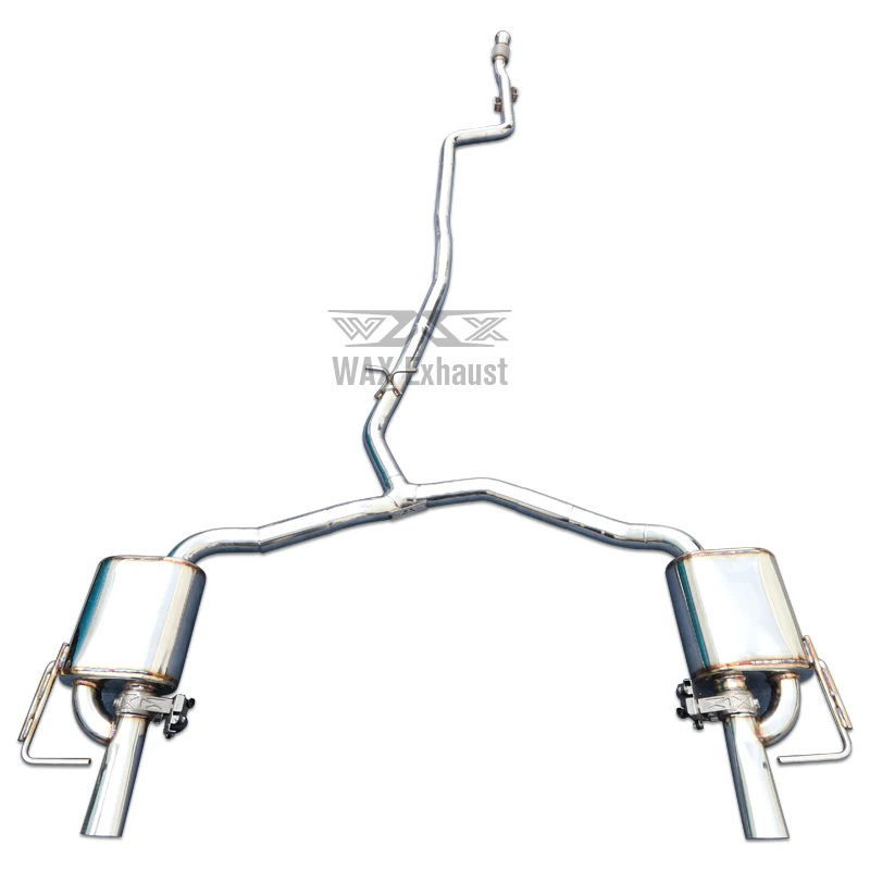 Catback Stainless Steel Exhaust Pipe Muffler Tip Catback For Mercedes-Benz E200 W212 W213 E200 E250 E260 E300 E350 2010-2021