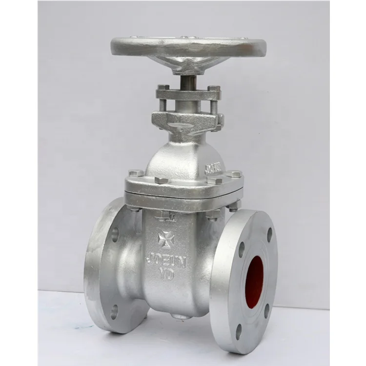 
10K Non Rising Stem Flange End Cast Iron Gate Valve 