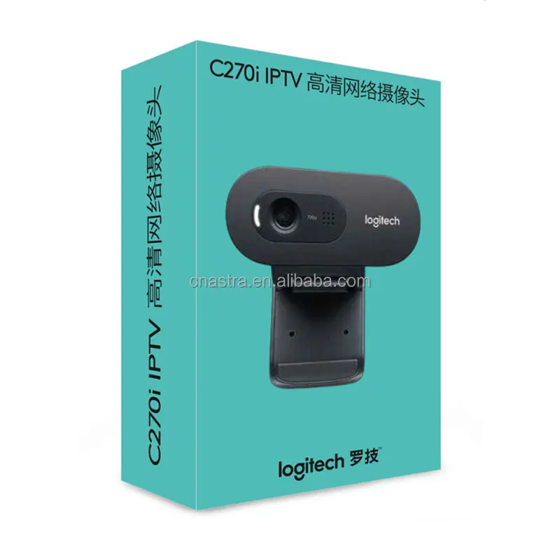 Камера Logitech C270i IPTV HD 720p 30 кадров/с 5 Мп Широкоформатная видеокамера для ноутбука ПК камера записи видео и звонков