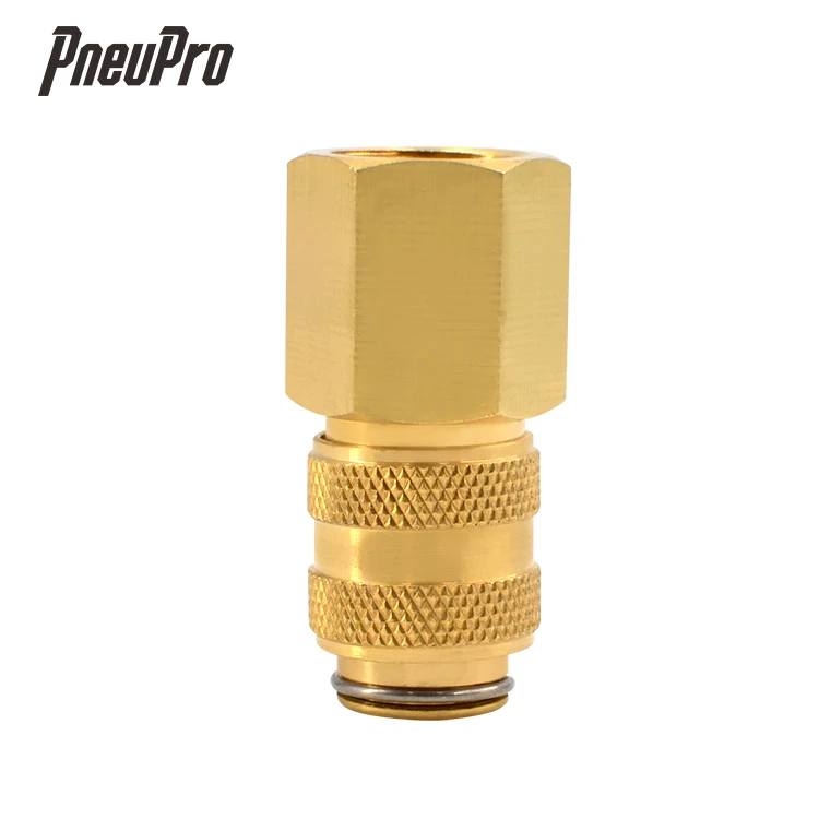 mechanical quick connect female coupler instant pneumatic coupling