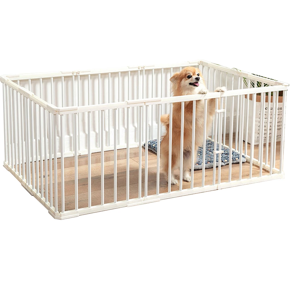 14 Panels Pet Fence Exercise Pet Playpen with Door, Dog Playpen, Small Medium Large Dogs, Keep Pets Secure, Easy Assemble