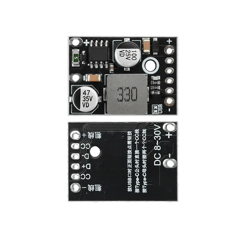 PD45W fast charge module supports PD3.0 PPS Fast charge QC3.0 SCP VOOC wire output