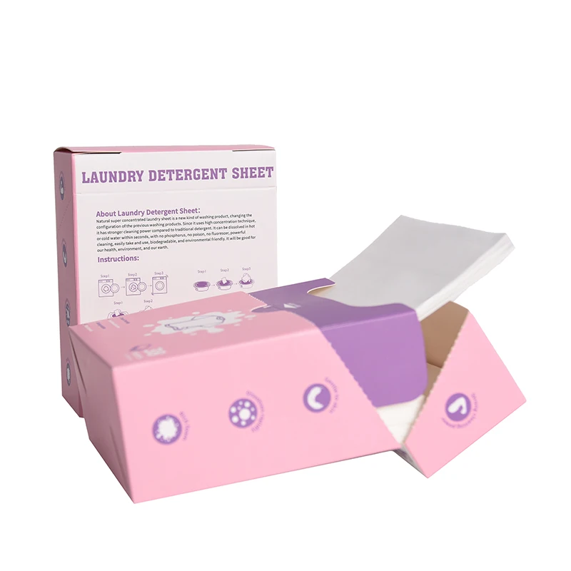 Laundry Detergent Sheets Instead Of Laundry Washing Powder Soft Cleaning Products
