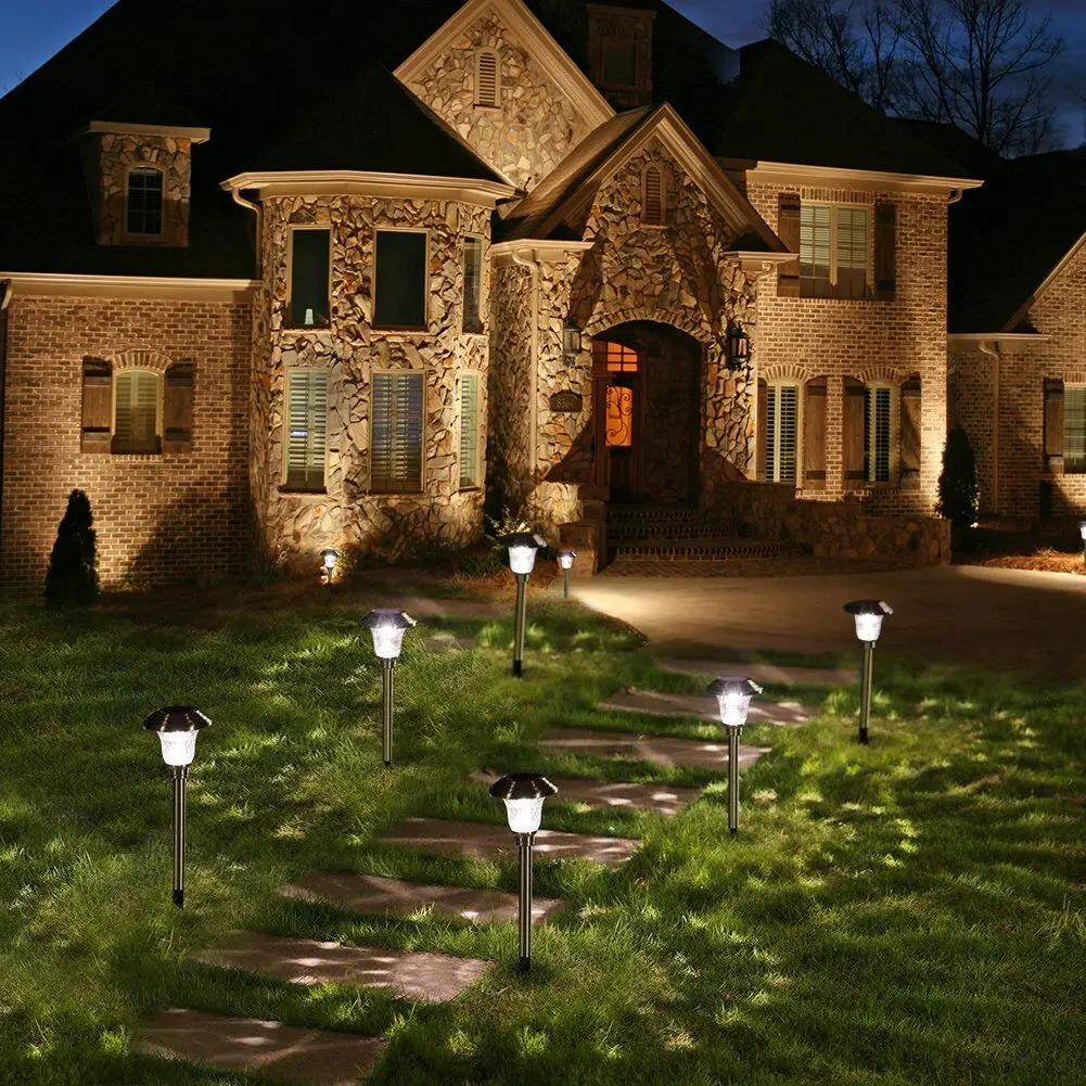 Outdoor lights solar landscape lighting pathway light for garden,yard,driveway