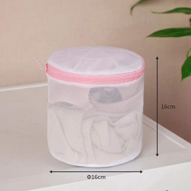 Laundry Bag Custom Logo Mesh Wash Bag Underwear Washing Machine Portable Small Mesh Laundry Bag For Clothes Lingerie Socks