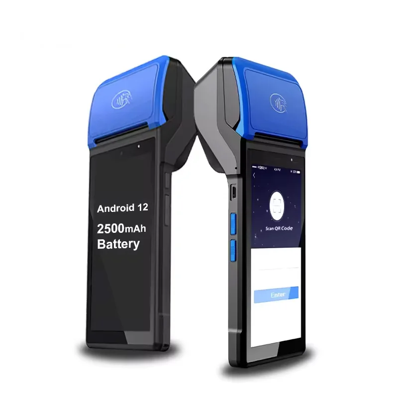 2+16G Memory Billing Terminal Handheld Android Mobile POS Terminal Portable POS Terminal Machine with NFC printer POS V510