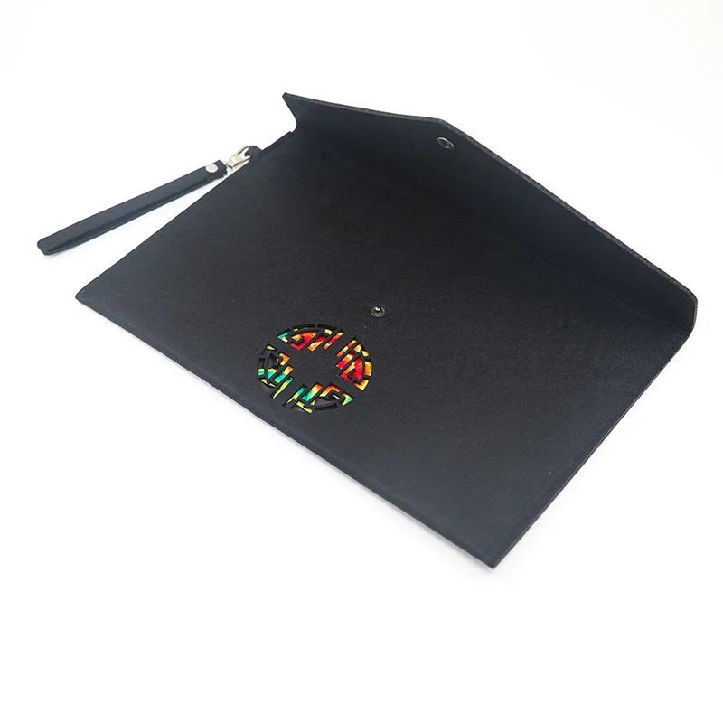
2021 Wholesale New Design Chinese Style High Quality File Folder Hand Embroidery With Expanding Folder 