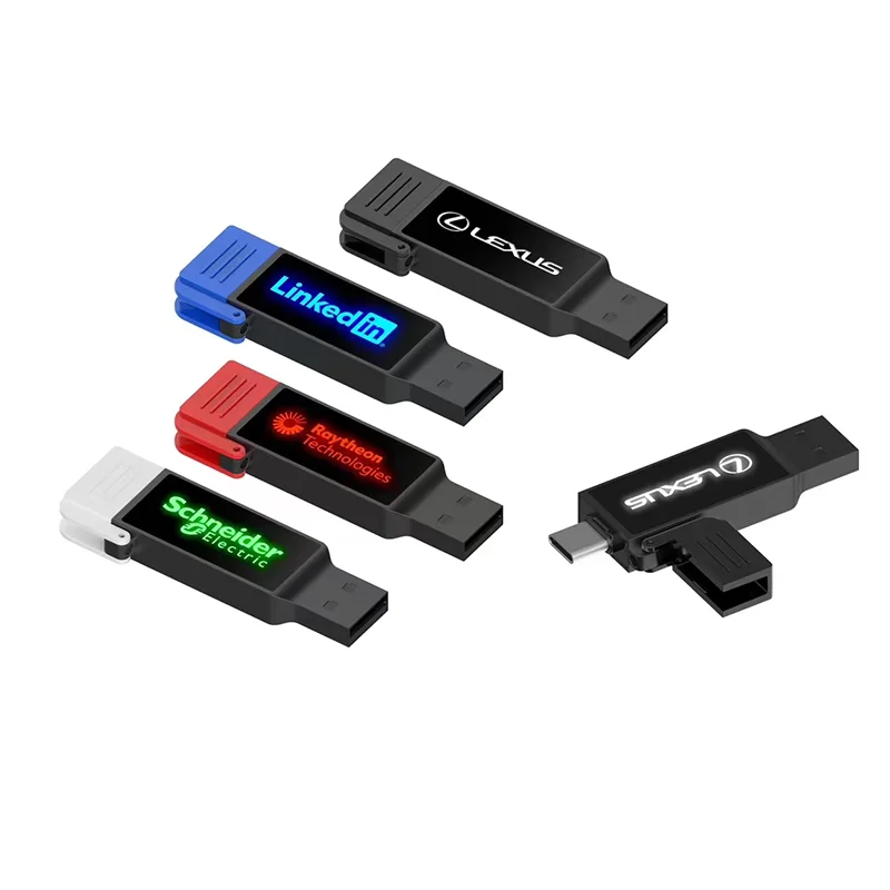 New LED usb flash stick for Type-C phone
