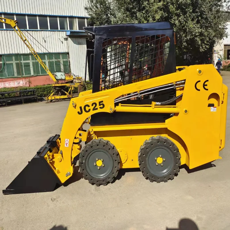 hot Skid steer loader JC25 with 25hp engine loading capacity 380kg mini skid loader for sale