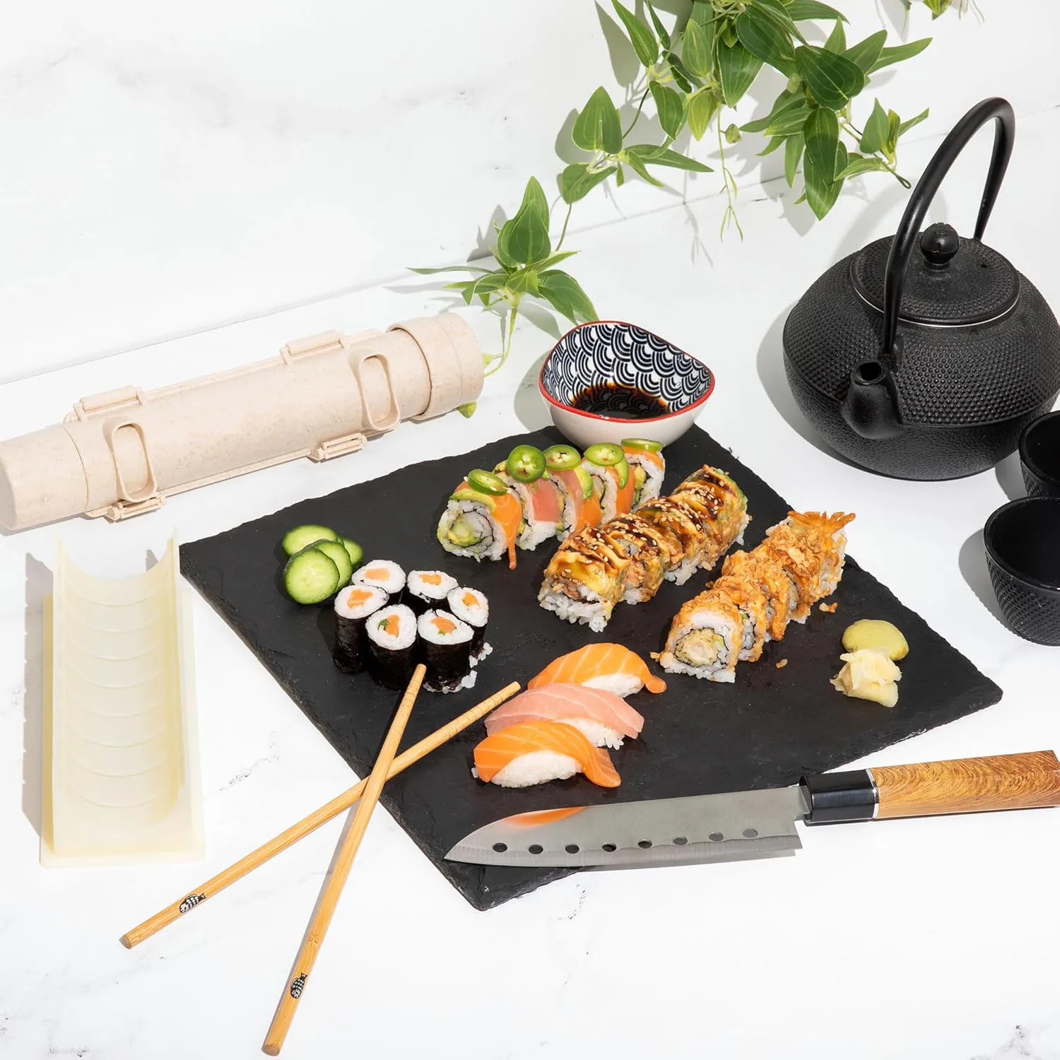 Home Sushi Making Beginners Professionals All One Set  Easy Use Promotes Healthy Eating Perfect Gifts People