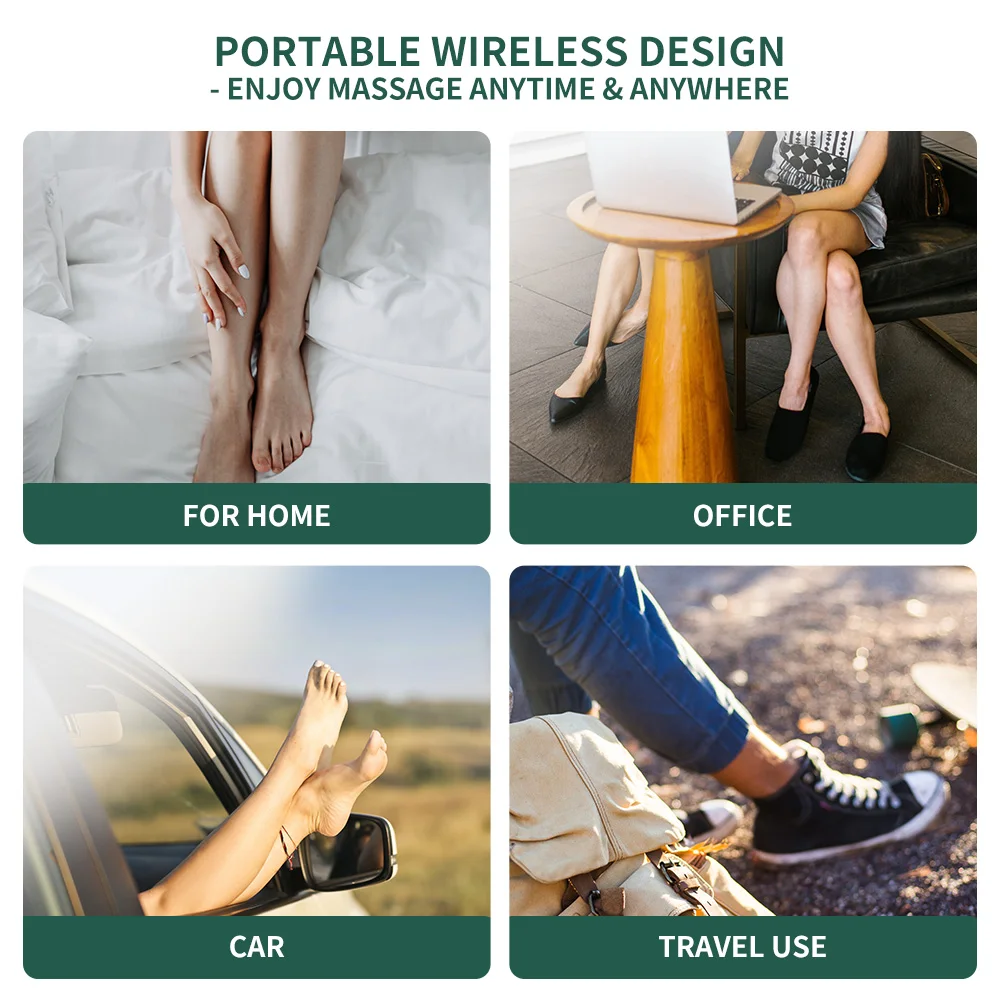 One-Stop Service Alleviate Fatigue Airbag Foot Leg Massager Air Compression Leg Massage Device