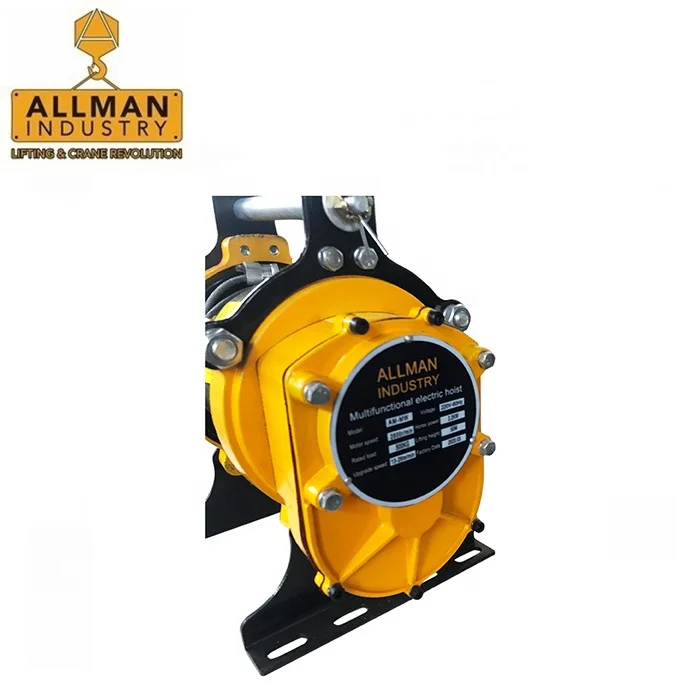 1000kg High Speed Portable 220V Electric Winch