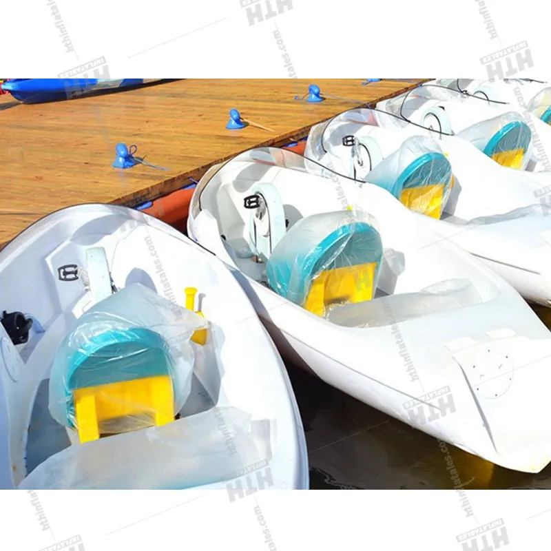 Hot Sale Sea Beach Fitness Games 2 Person Pedal Boat Polyethylene Water Bike
