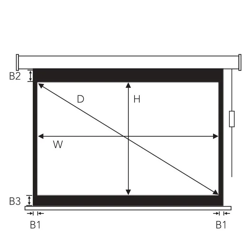 120 inch new multimedia 4k motorised ceiling mount motorized projection screen
