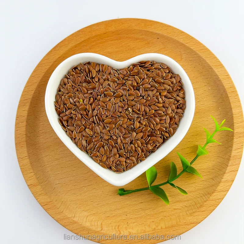 Factory Wholesale Bulk Brown  Flax Seeds Whole Organic Flax Seed Price