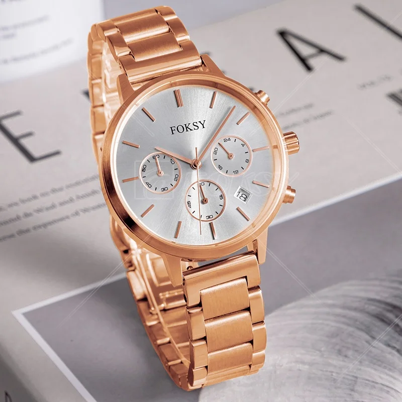 Hot Sale Lujo Cuarzo Pulsera Mano Muj Analog Cronograf Femenino Nina Reloj De Mujer Para Dama Women Quartz Watch