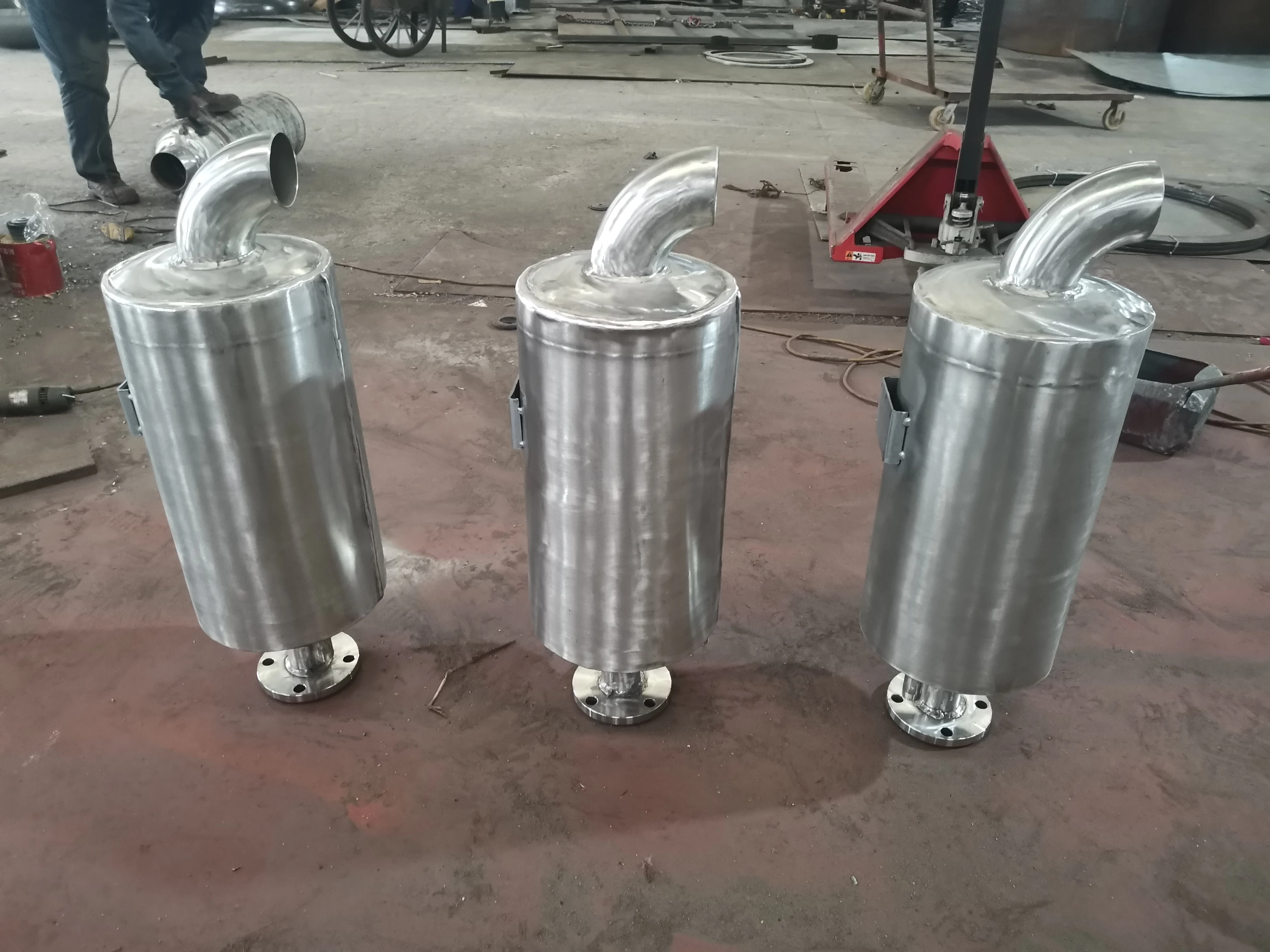 silencer Diesel engine exhaust silencer Silencing equipment used in chemical, metallurgical, and textile industries