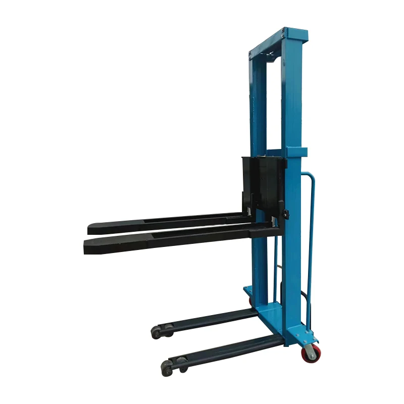 factory customized factory high quality Efficient hydraulic self lifting electric stacker