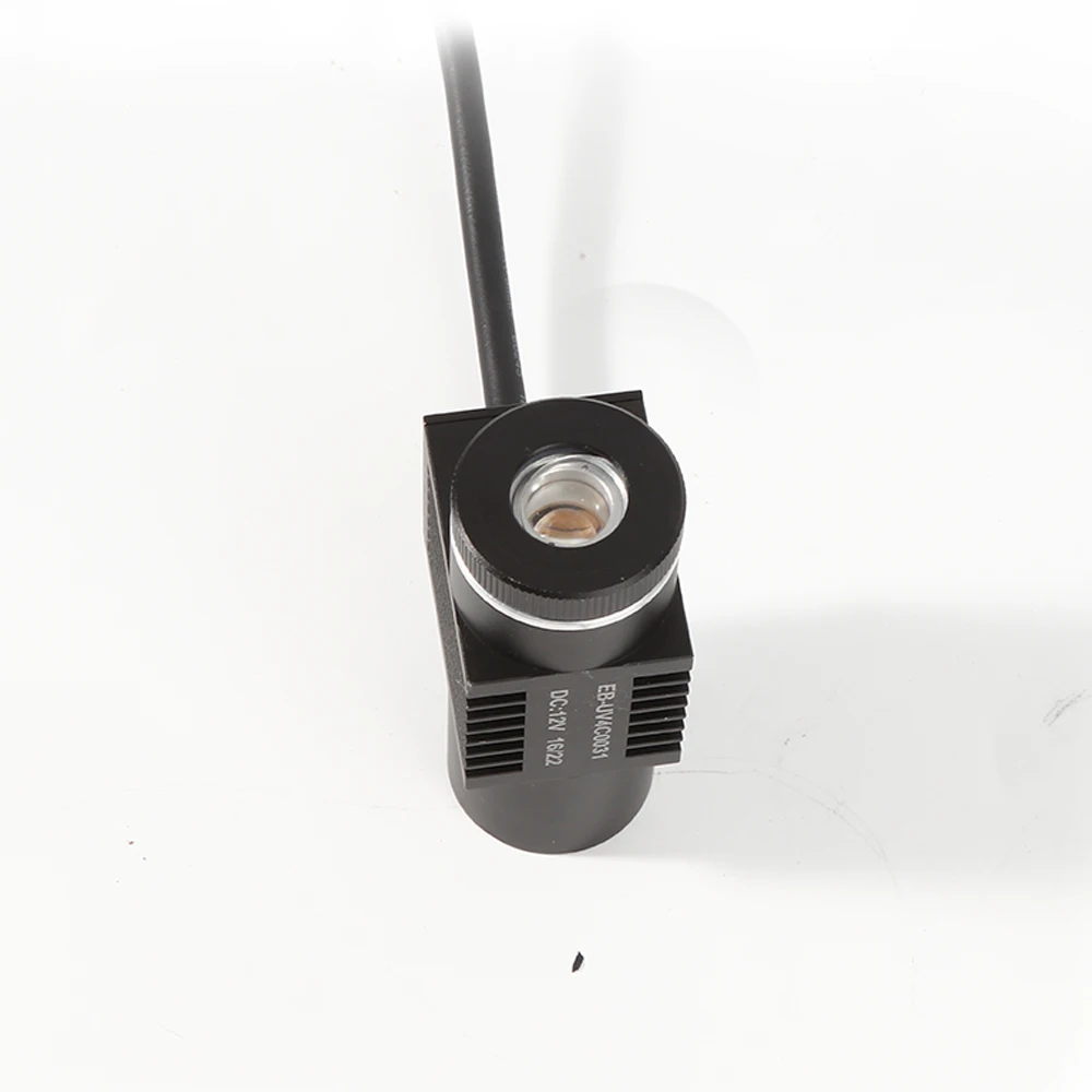 Two Spot uv LED lamp curing of electronic substrates  DC 12V  with 395nm led lamp bead