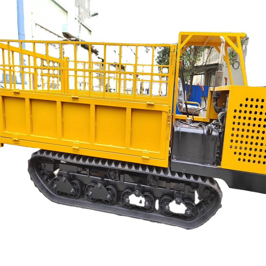 ICLES 5T Crawler Dumper Tracked Carrier For Mud Road Swamp Snow Slopes And Other Special