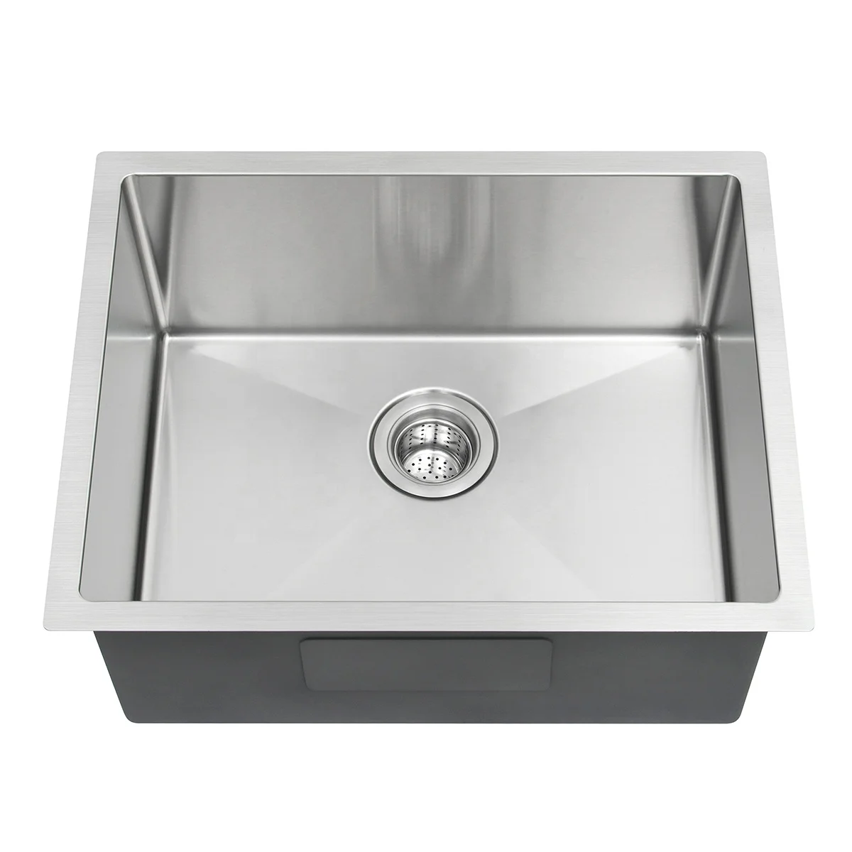 Custom Handmade Stainless Steel Single Bowl Undermount Kitchen Sink