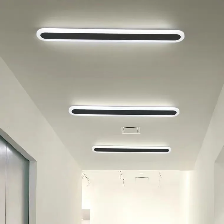 Long strip bedroom wall light porch simple modern LED decoration living room lamp line wall lamp