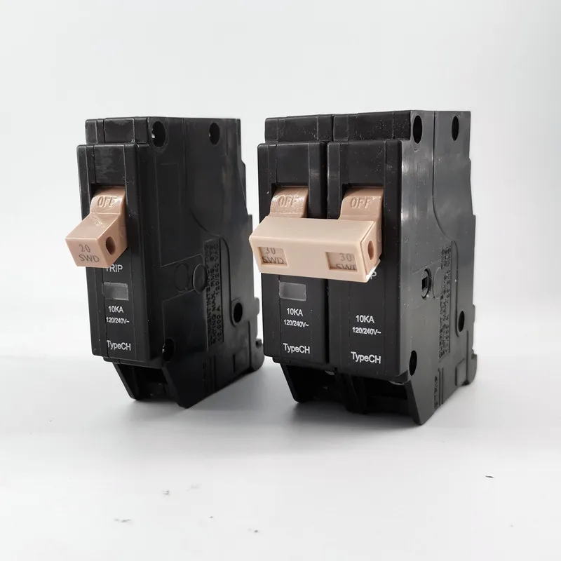 Высококачественный штепсельный MCB 1P 2P 1-63A 10ka CH миниатюрный автоматический выключатель