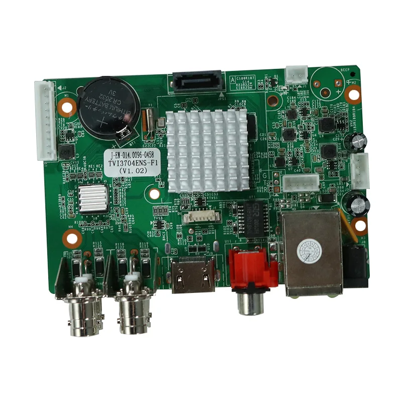H.265 DVR motherboard 5MP/1080P 4 channel PCBA security recording system