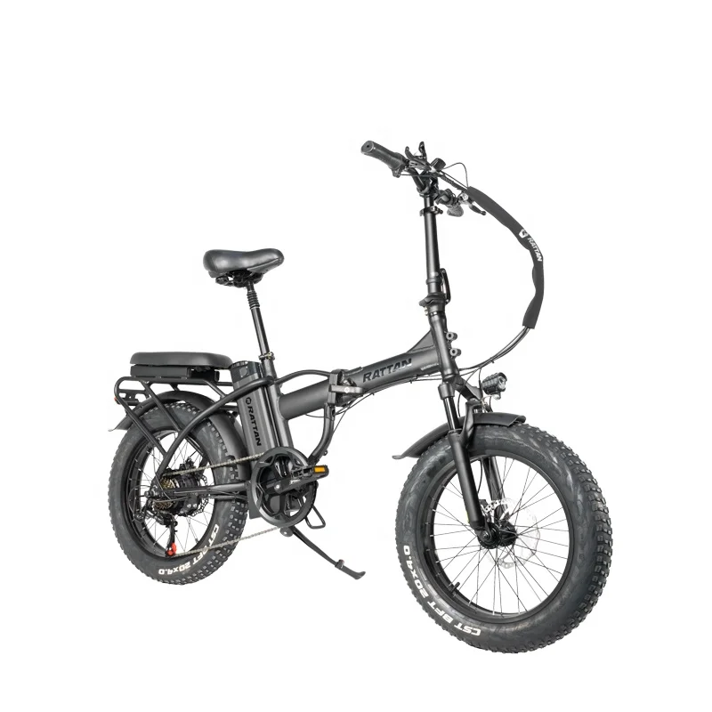 Rattan top sale fat tire ebike 48v 20inch e bike electric bicycle israel electric folding bike