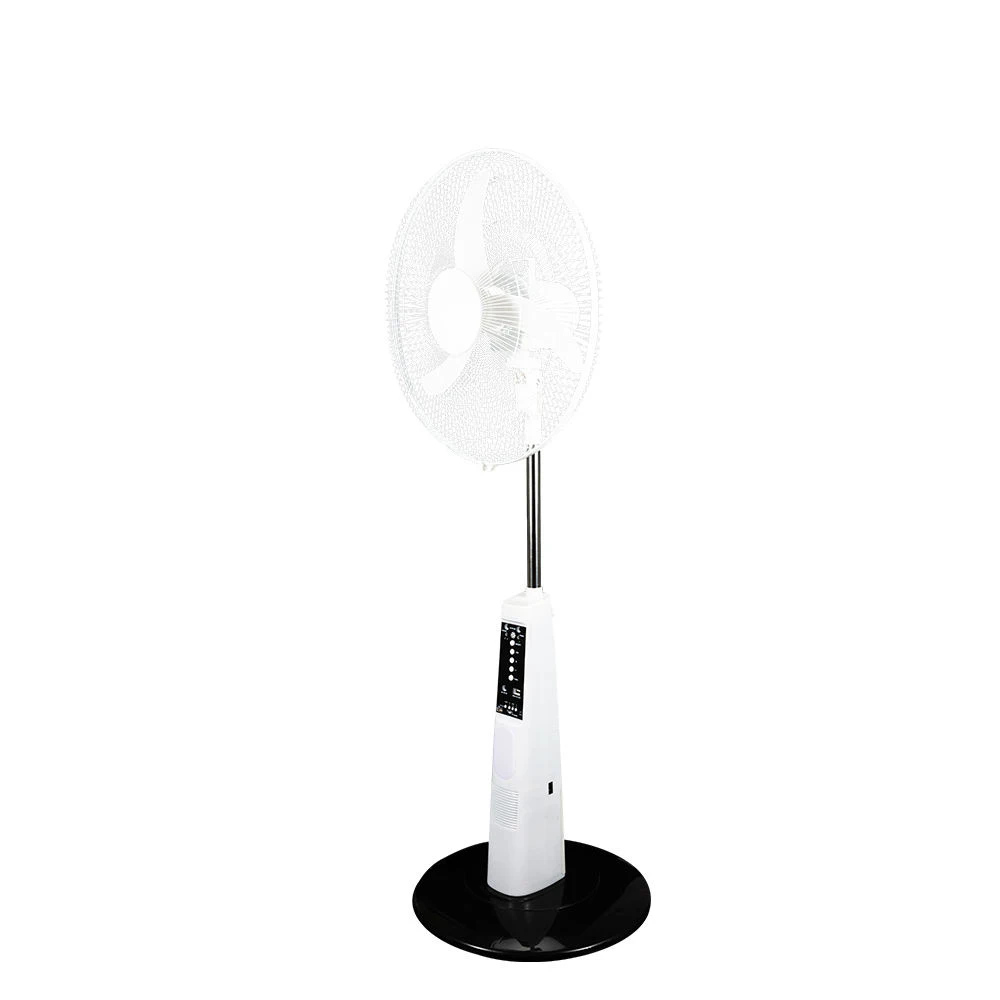New Arrival Rechargeable 16Inch Solar Powered Standing Electric Fan Solar Fans for Home 18 Inch