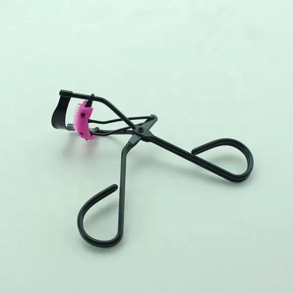Professional Cosmetic Makeup Tools Carbon Steel Eyelash Curler with Comb Clip
