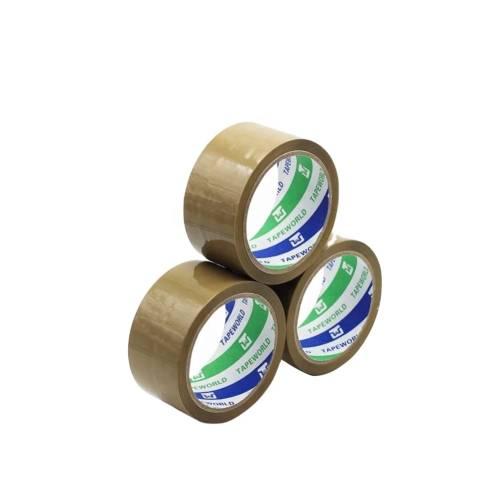 Acrylic OPP tape High Adhesive Glue Brown Bopp Parcel Packing Tape For Carton Sealing Tape Manufacture