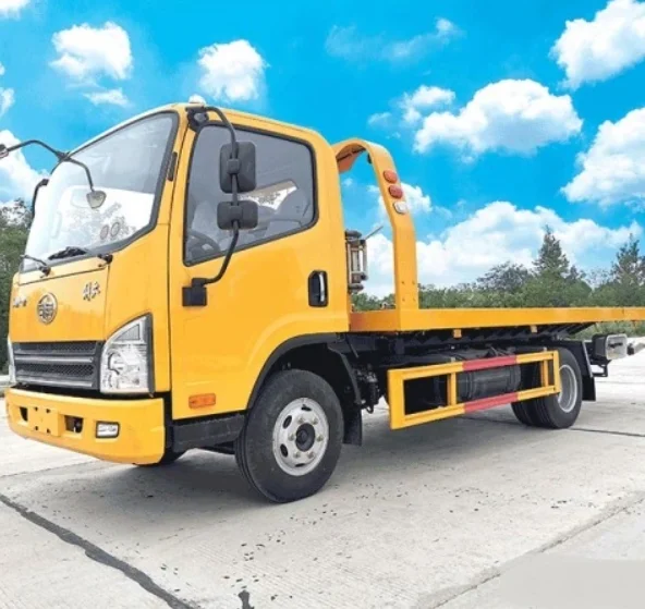 4tons 5tons 8tons Road Wrecker Road Platform Towing Wrecker for Sale