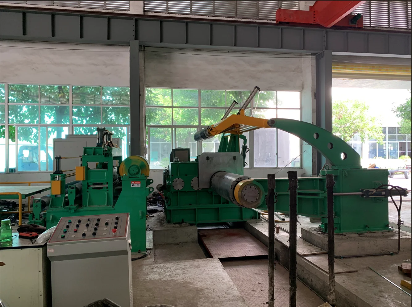 0.25~2.0x1300mm Automatic Metal Steel Strap Coil Slitting Machine Steel Shearing Manufacturer