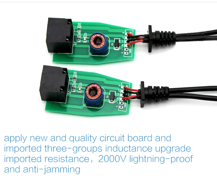 UTP Video Balun ethernet connector YJS-1701AVP BNC to RJ45 Balun