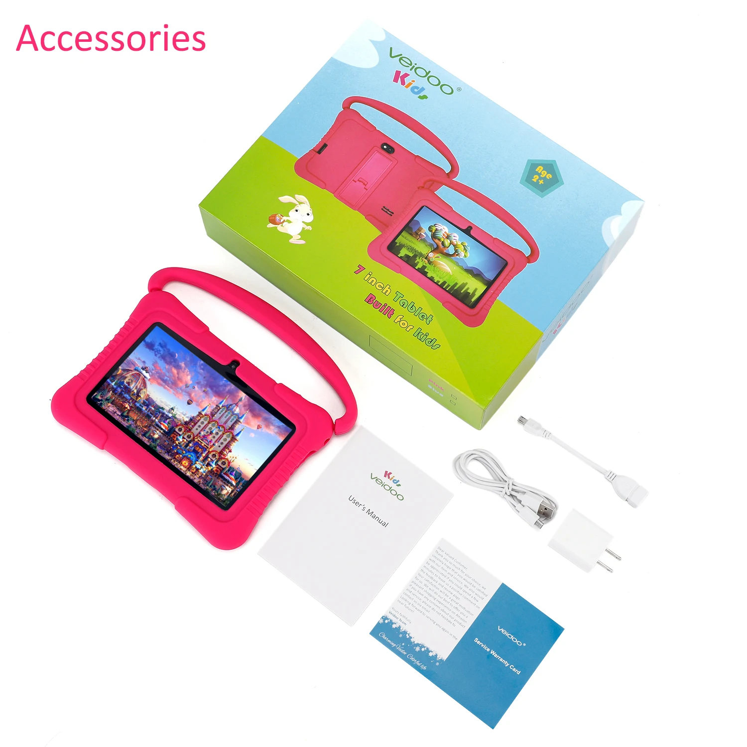 
Hot Selling Cheap Kids Learning Tablets Quad-core A50 HD 16G Android Q88 7 inch Tablet PC 