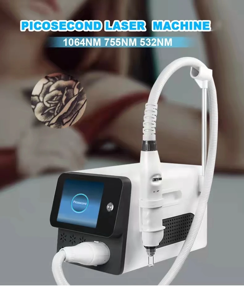 Picosecond Laser Tattoo Removal Machine Pico Q Switched Nd Yag Laser  Skin Rejuvenation Machine For Sale China Laser