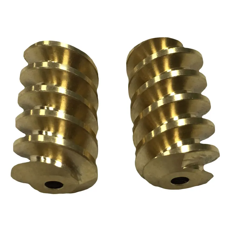 Высокая точность латунь шестерни металла червь шестерни